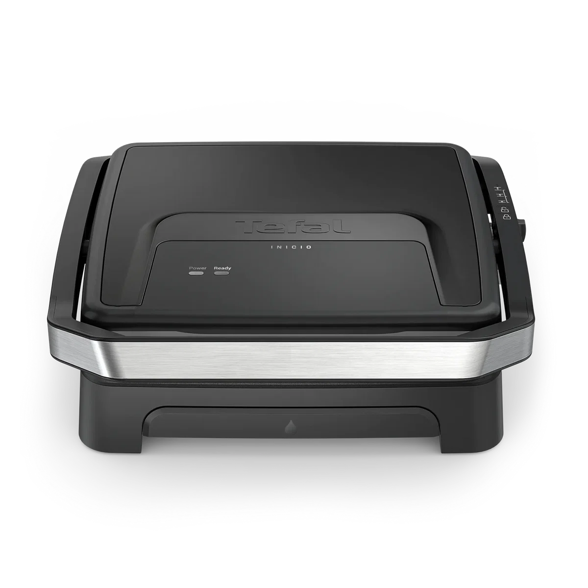 Tefal Inicio GC27B8 4-Slice Sandwich Press & Grill 2000W – Non-Stick Plates | Black