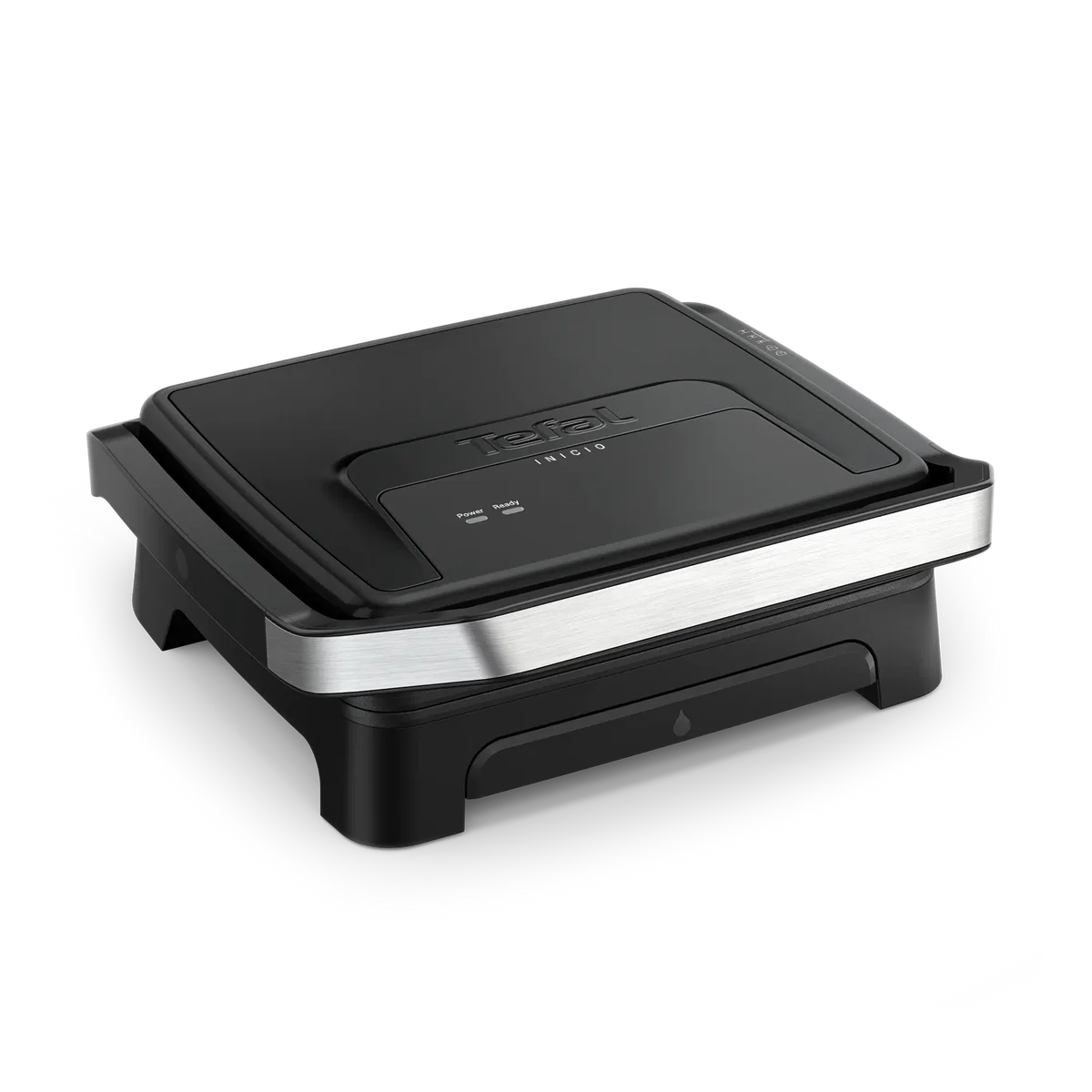 Tefal Inicio GC27B8 4-Slice Sandwich Press & Grill 2000W – Non-Stick Plates | Black