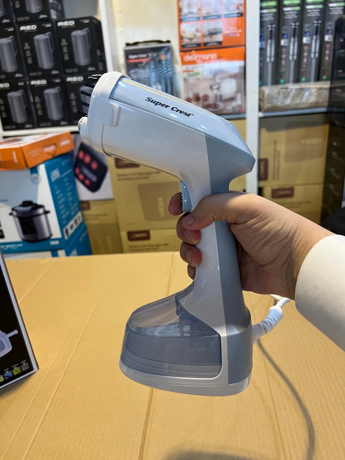 Super Crest Handheld Garment Steamer – 2000W - SmartGatelb