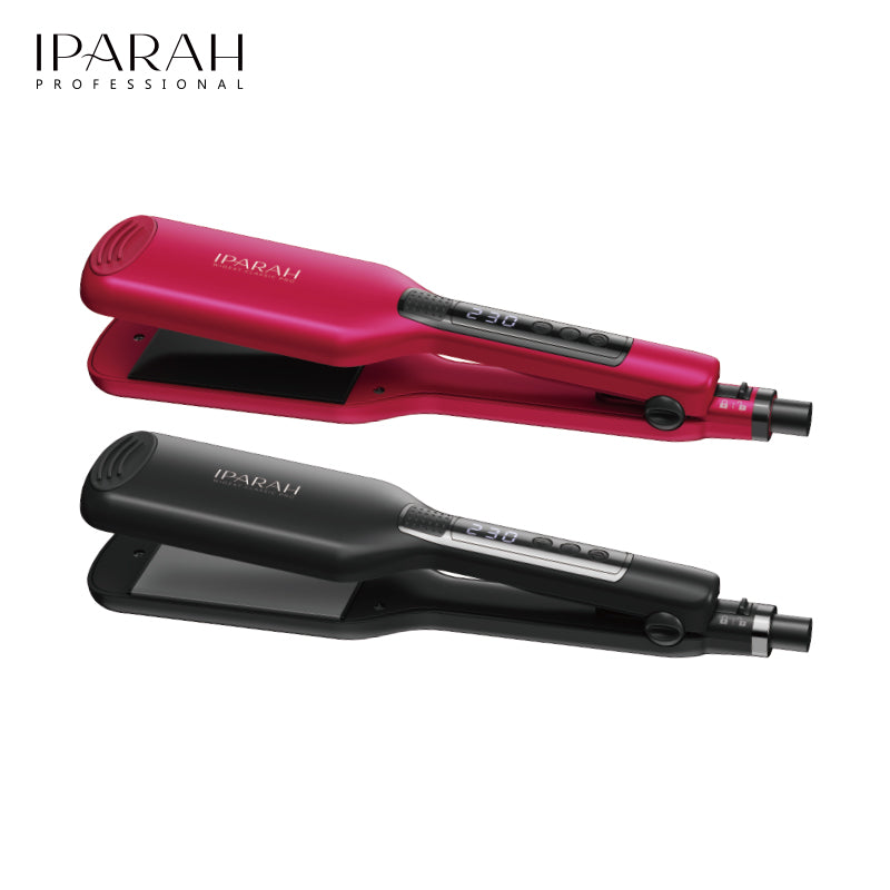 IPARAH P-120 Power Cord Fast Heat Up Professional Electric Wide Hair Straightener Flat Iron - SmartGatelb