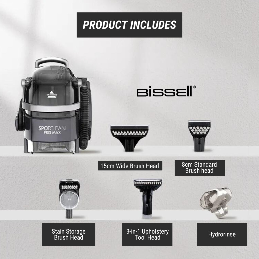 BISSELL Spot Cleaner Pro Max Vacuum Cleaner Carpet Mattress Curtain Sofa Cleaner 3617Z - SmartGatelb
