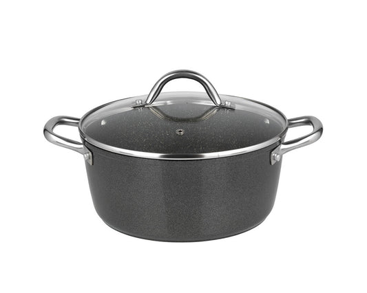 Michelino Marie 28cm Cooking Pot with Lid – Premium German Quality Cookware - Smart Gate
