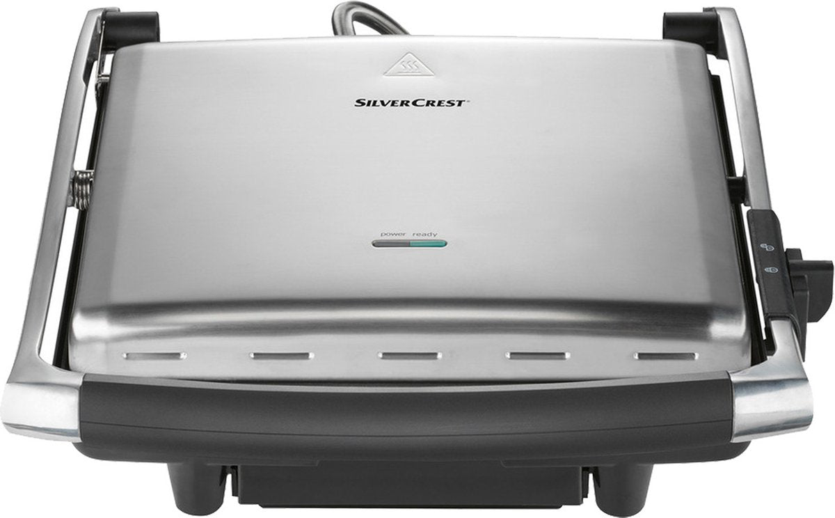SilverCrest Panini Grill 2 in 1 – Contact Grill & Sandwich Maker - Smart Gate