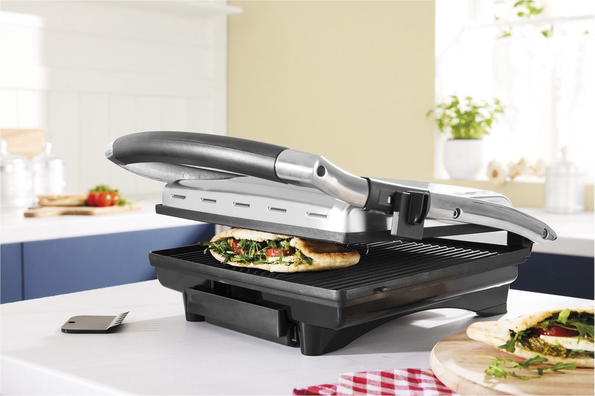 SilverCrest Panini Grill 2 in 1 – Contact Grill & Sandwich Maker - Smart Gate