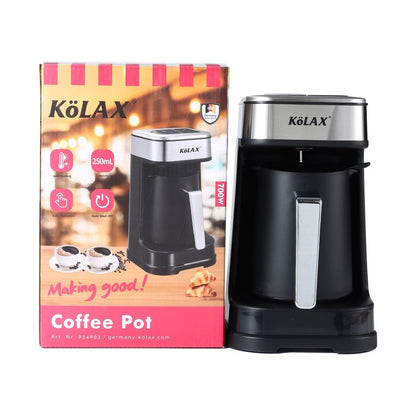 Kolax Turkish Coffee Maker 250ml – 700W Electric Arabic Coffee Machine with Dual Heating - Smart Gate
