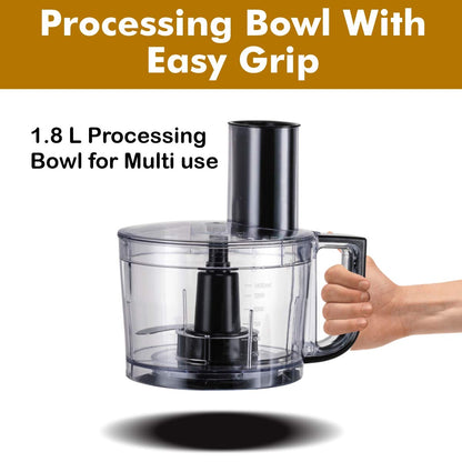 INALSA Verve Food Processor – Max Steel SS-304 - SmartGatelb