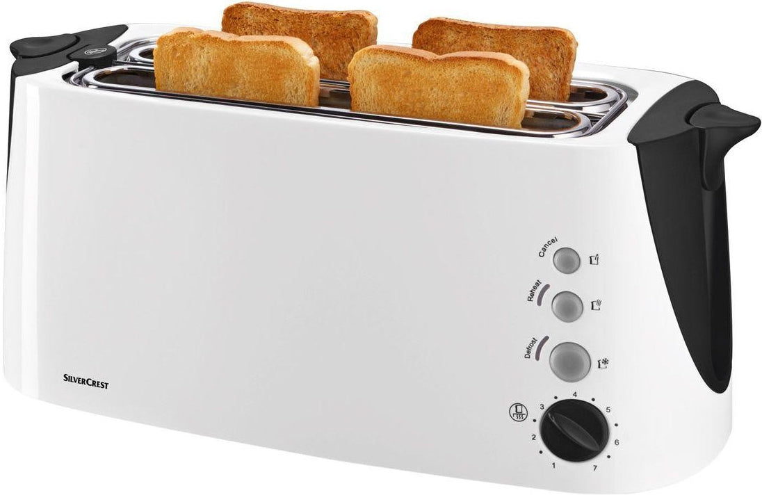 Silver Crest SDLT 1500 A2 Toaster – Powerful &amp; Versatile 2-Slice Toaster - SmartGatelb