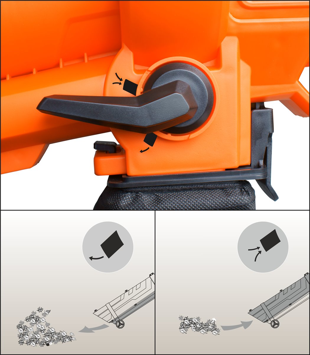 LSH 2500 Leaf Blower – 2 in 1 Electric Blower & Vacuum Cleaner - Smart Gate