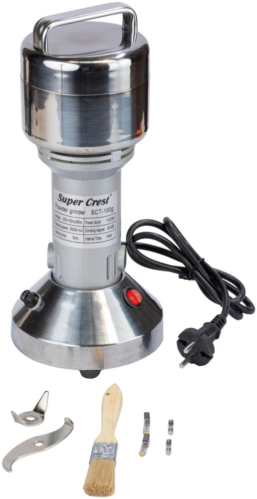 Super Crest GrinderSCT-100g silver - SmartGatelb