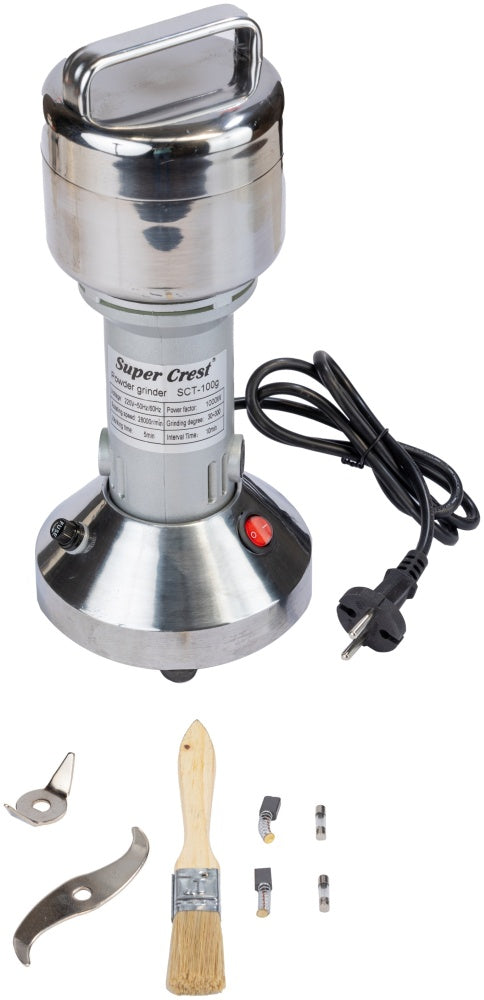 Super Crest GrinderSCT-100g silver - SmartGatelb