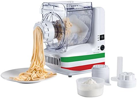 LIVOO DOP101 Automatic Pasta Maker 180W – Fresh Pasta Machine with 10 Pasta Shapes