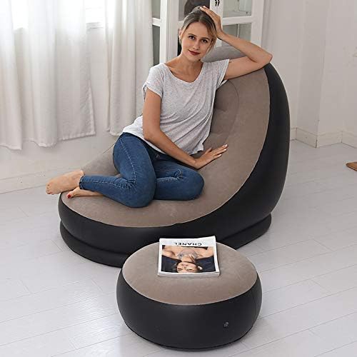 Inflatable Round Sofa Chair – Modern Air Lounge Seat for Home Comfort - Smart Gate