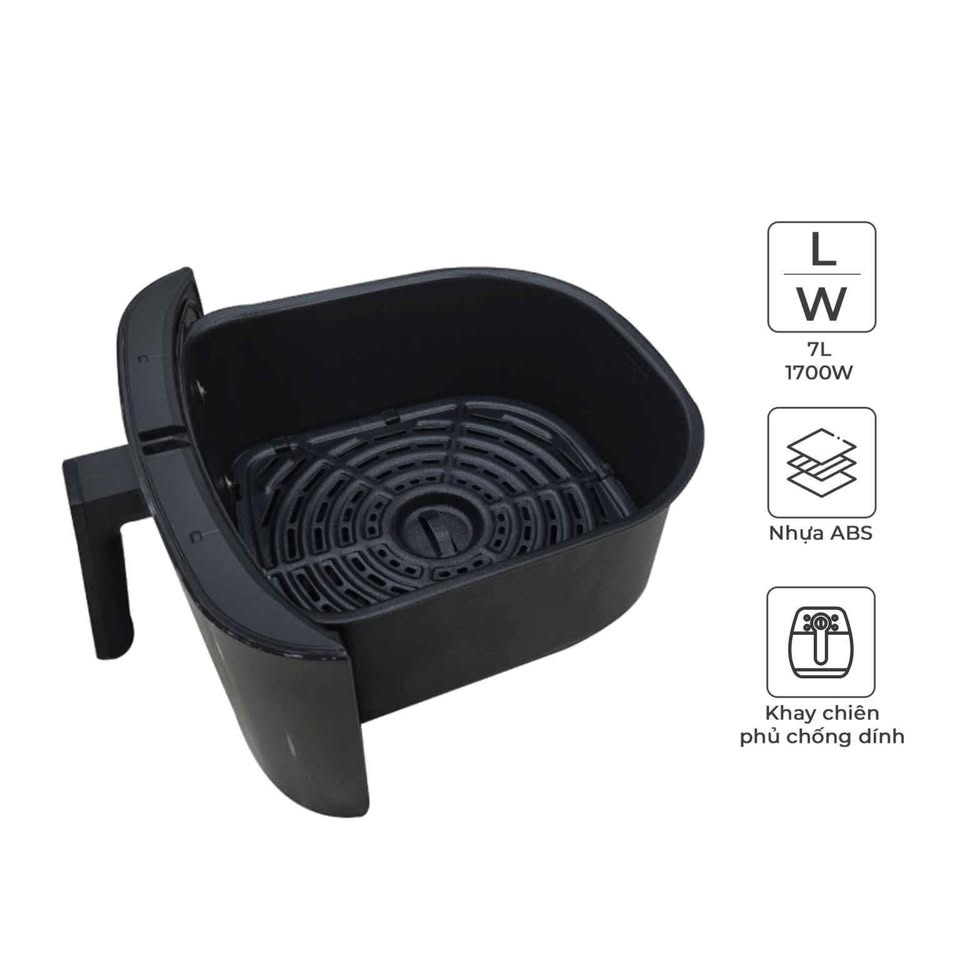 Magic ECO S-07 PRO Steam Air Fryer 7L – Fry, Steam & Bake with Touch Control 1700W - Smart Gate