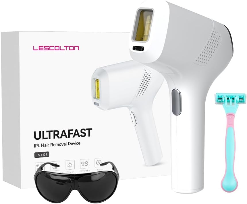 Home Use IPL Hair Removal Device IGBT Hair Removal for Women Permanent Hair Removal Painless Professional Hair Remover for Body Face and Bikini 999900 Flashes - SmartGatelb