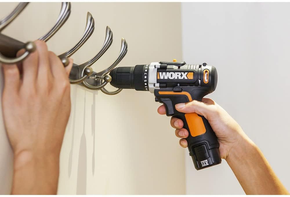 Worx Cordless Drill 12V High Capacity Battery With 2 Batteries - SmartGatelb