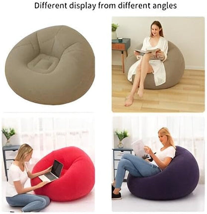 Inflatable Lazy Sofa Air Lounger – Portable Relax Chair for Indoor & Outdoor Use - Smart Gate