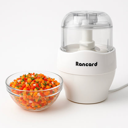 Rancard RAN-591 Electric Meat & Food Chopper – 550W Powerful Motor, Stainless Steel Blades, Easy Clean, Multi-Purpose