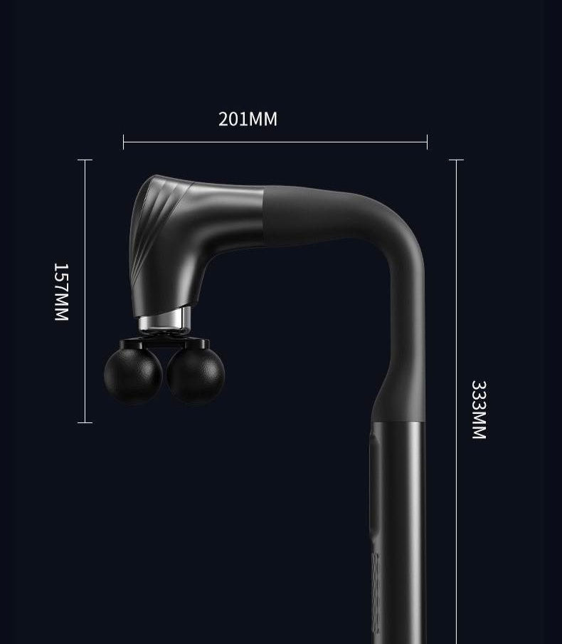 Massage Gun with Extension Handle HB-027 – Deep Tissue Massager with Long Reach - Smart Gate
