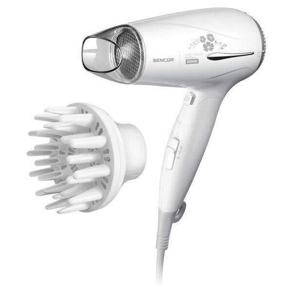 Sencor SHD 7170WH Hair Dryer – 2000W Powerful Dryer with Ionic Care - Smart Gate