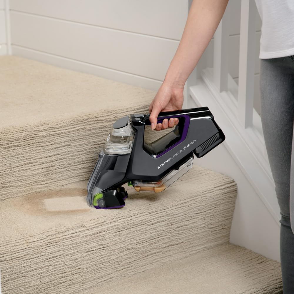 BISSELL Stain Eraser Turbo 2982F Cordless Portable Spot Cleaner for Carpets and Upholstery - SmartGatelb