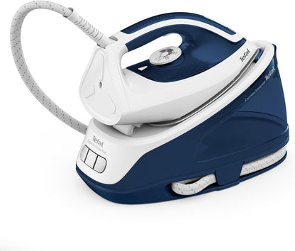 Tefal Express Essential SV6116E0 Steam Generator Iron – 5.3 Bar Pressure, 120g/min Steam Boost, Ceramic Soleplate