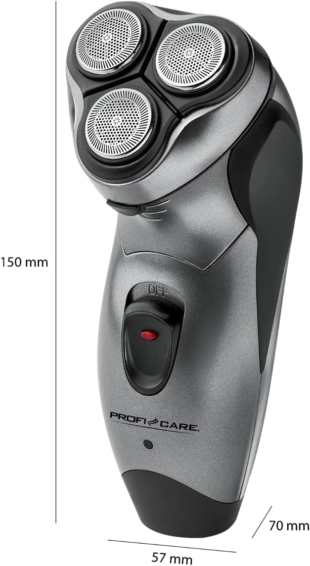 ProfiCare PC-HR 3053 Men’s Shaver – Triple Shaving System