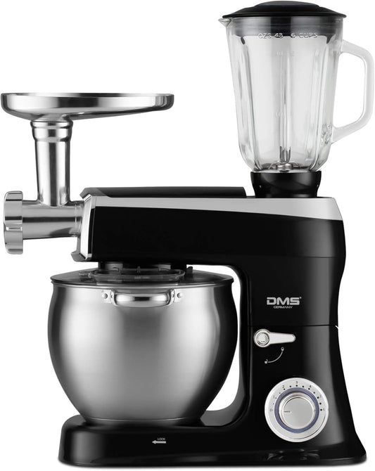 DMS 3-in-1 Food Processor Mixing Machine 9L Stainless Steel Bowl Stand Mixer - SmartGatelb