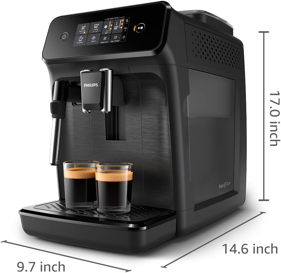 Philips Series 1200 Fully Automatic Espresso Machine (EP1220/04) - Smart Gate