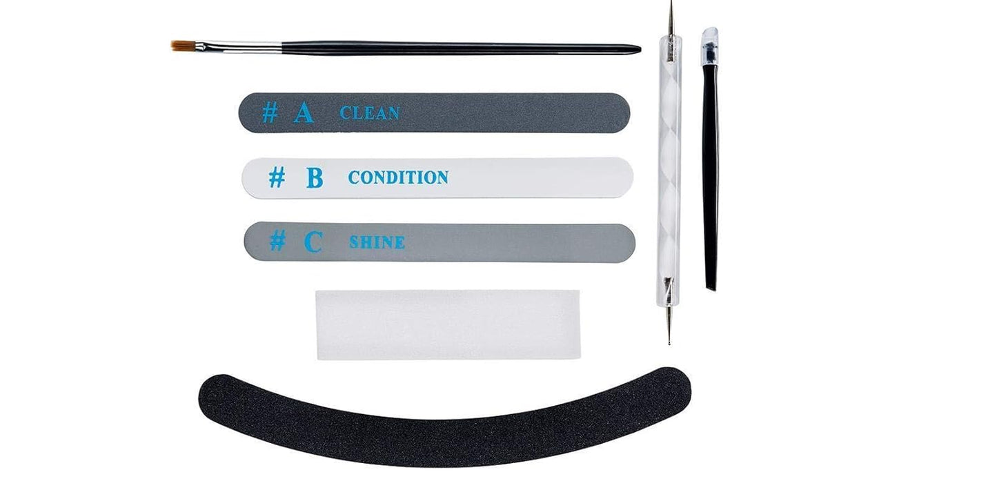 Silvercrest Nail Studio Set for Gel Nails UV Gel Nail Studio Starter Set UV Lamp Starter Set - Complete Starter Kit with 217 Pieces - SmartGatelb