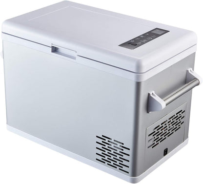 Ausranvik 42L Portable Fridge Freezer  Dual-Zone | –20°C Cooling | 12/24V & 110–240V Compatible | Car, Camping & Home Use