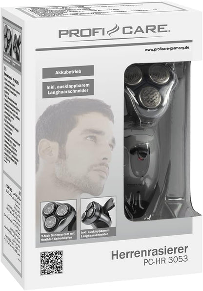 ProfiCare PC-HR 3053 Men’s Shaver – Triple Shaving System