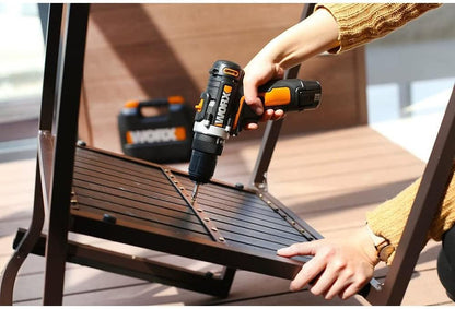 Worx Cordless Drill 12V High Capacity Battery With 2 Batteries - SmartGatelb