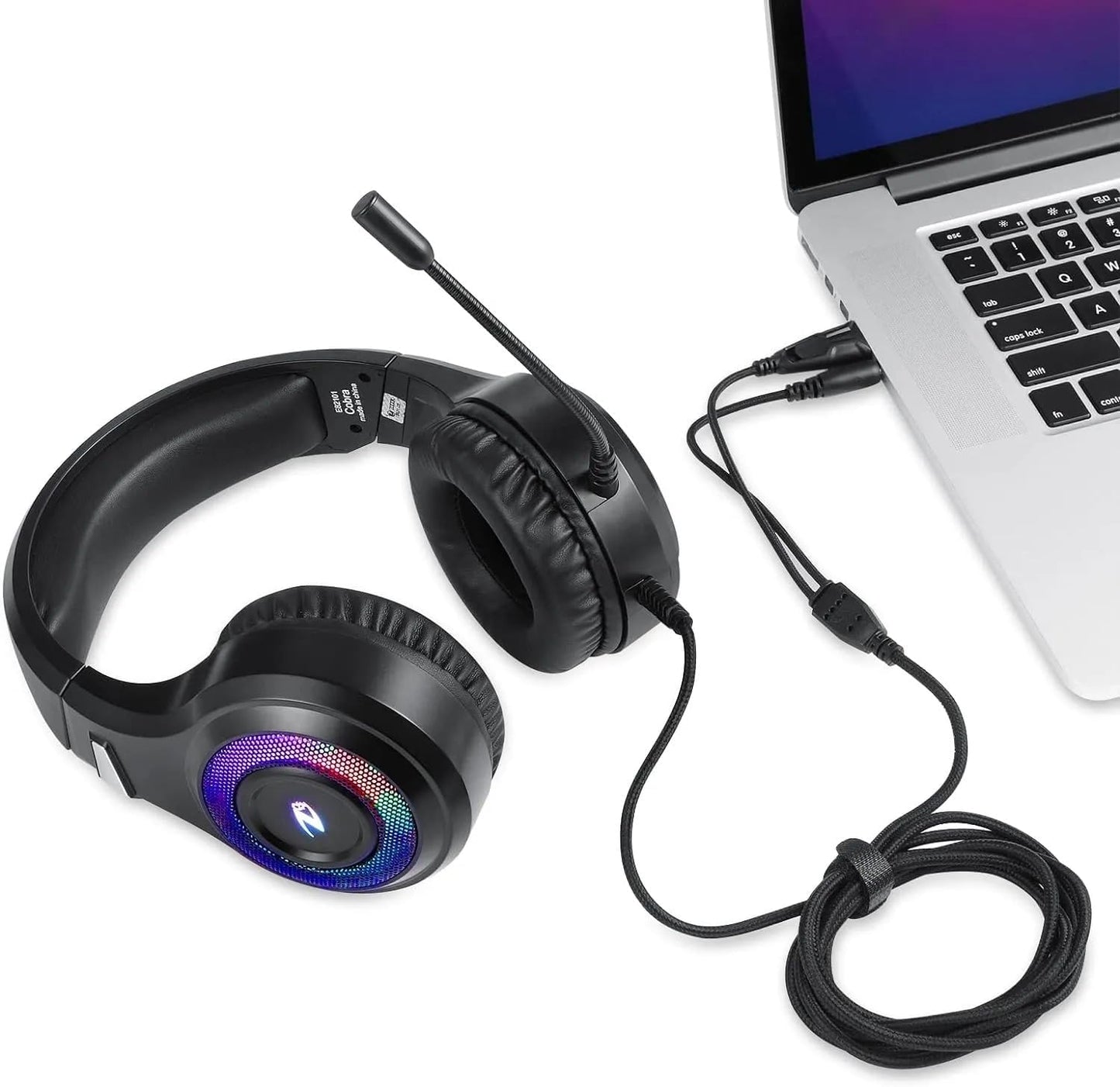 ZOOOK Cobra Professional Gaming Headset – Immersive 7.1-Style Surround Sound