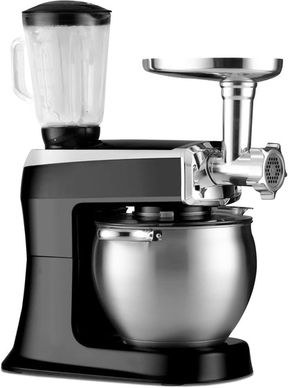 DMS 3-in-1 Food Processor Mixing Machine 9L Stainless Steel Bowl Stand Mixer - SmartGatelb