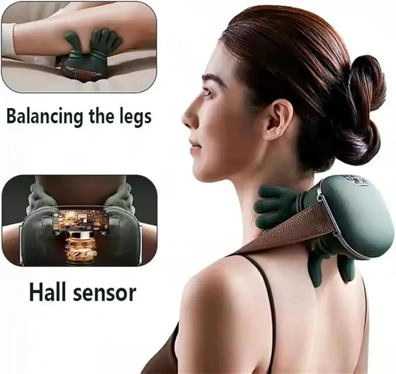 Electric Shoulder & Neck Massager N8 – Deep Tissue Massage with Heat Function - Smart Gate