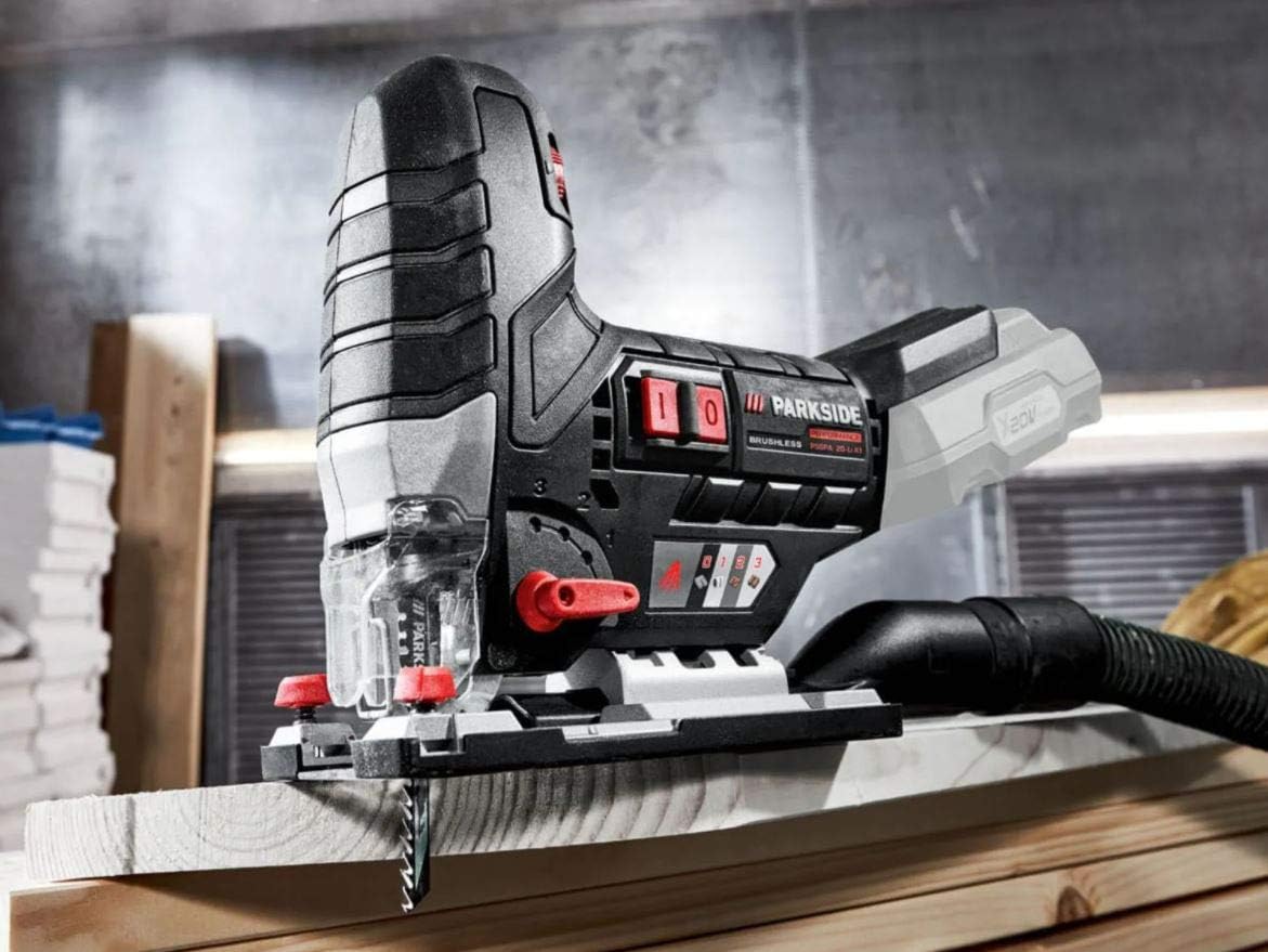 PARKSIDE PERFORMANCE Cordless Jigsaw, PSSPA 20-Li D3, 20 V (2xBatteries,1xCharger) - SmartGatelb