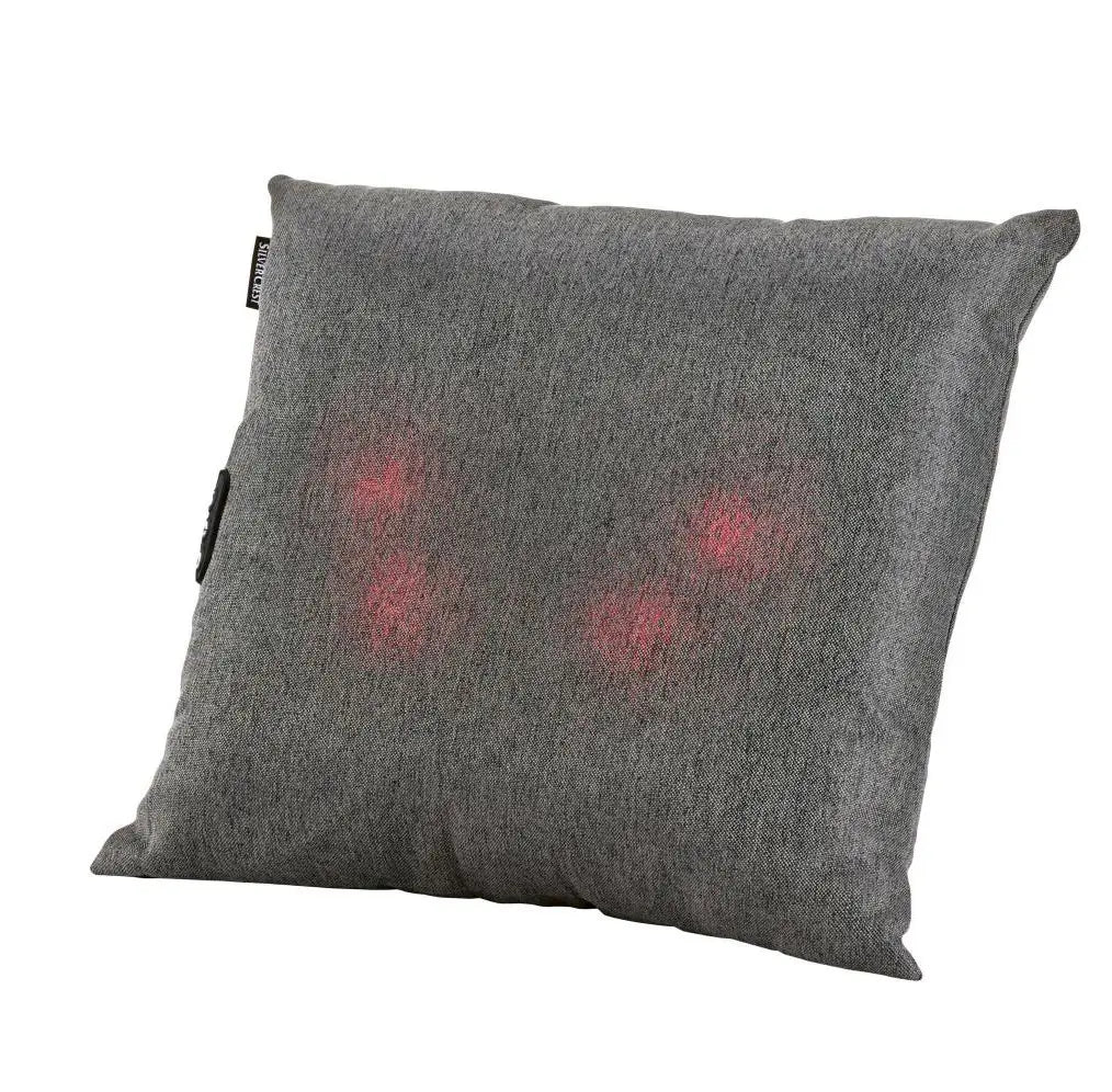 Silver Crest Shiatsu Neck & Back Massage Pillow – Deep Tissue Massager with Heat Function - Smart Gate