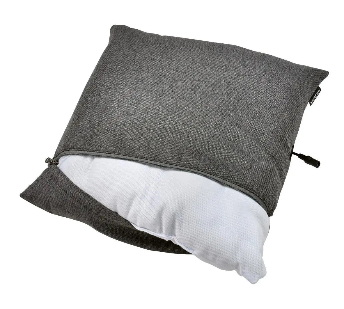 Silver Crest Shiatsu Neck & Back Massage Pillow – Deep Tissue Massager with Heat Function - Smart Gate