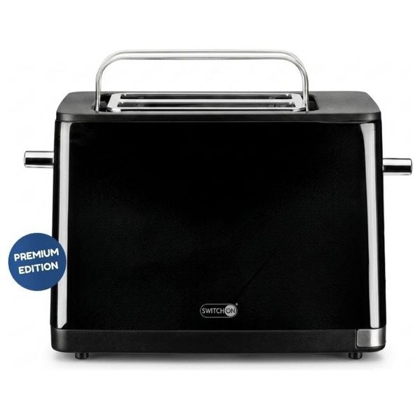 Switch On STK900A1 Digital Toaster 900W – 2 Slice | Defrost, Reheat & Cancel | Black