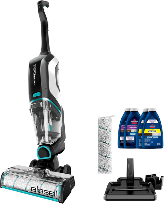 BISSELL CrossWave Cordless Max All in One Wet-Dry Vacuum Cleaner and Mop for Hard Floors and Area Rugs - SmartGatelb