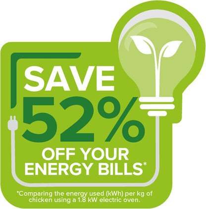 Salter EK2559 XL Hot Non-Stick Basket, Light Touch Digital Display, Compact Air Fryer - SmartGatelb