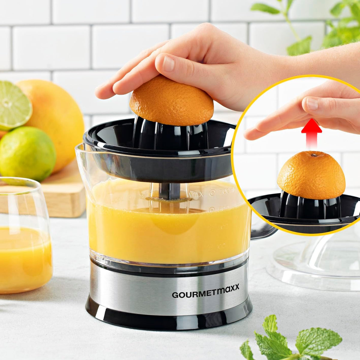GOURMETmaxx Electric Pasta Maker Machine – Automatic Fresh Pasta & Noodle Maker with Multiple Accessories