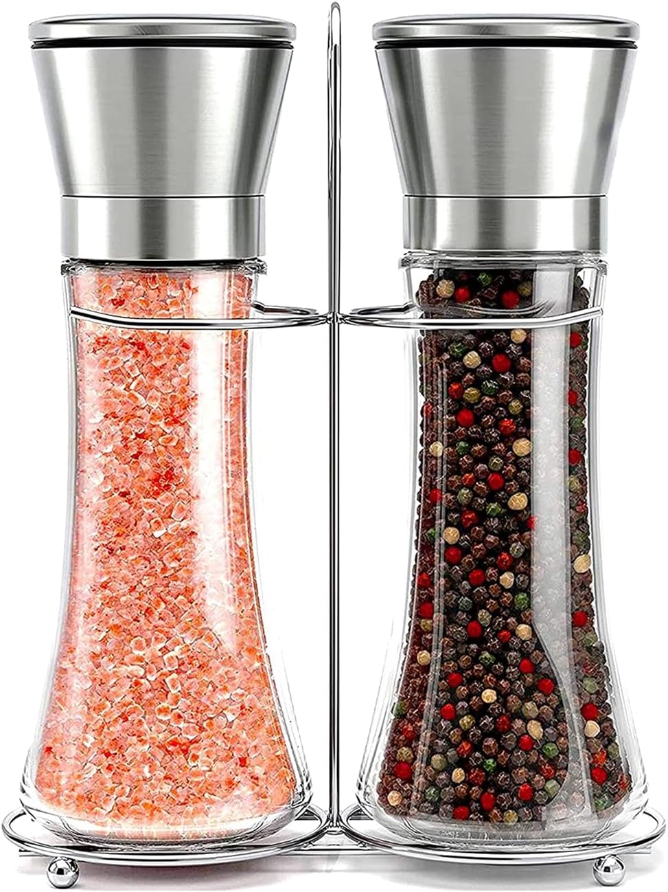 Willow & Everett Salt & Pepper Grinder Set - Stainless Steel - SmartGatelb