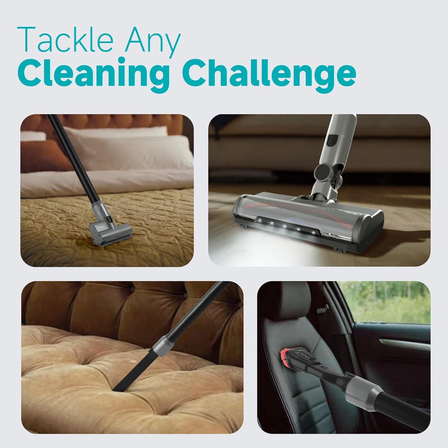 Gunter Hauer V20 Cordless Stick Vacuum Cleaner – Rechargeable Lightweight Vacuum - Smart Gate