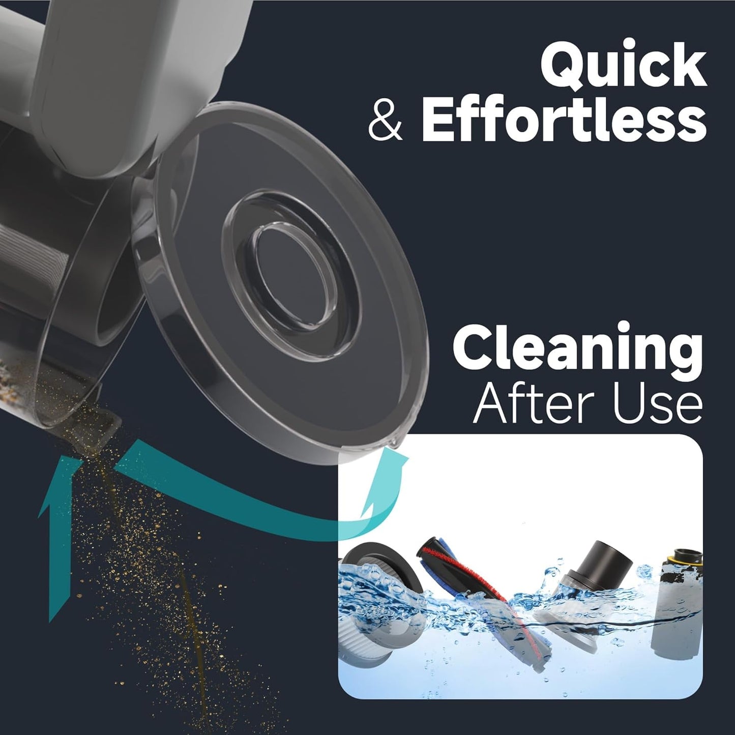 Gunter Hauer V20 Cordless Stick Vacuum Cleaner – Rechargeable Lightweight Vacuum - Smart Gate