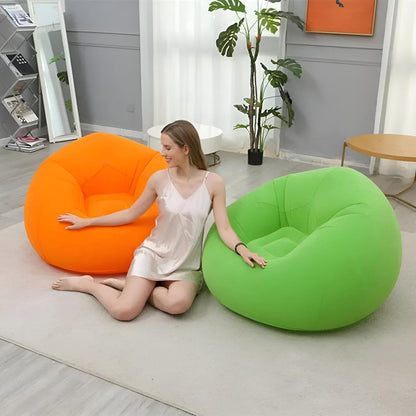 Inflatable Lazy Sofa Air Lounger – Portable Relax Chair for Indoor & Outdoor Use - Smart Gate
