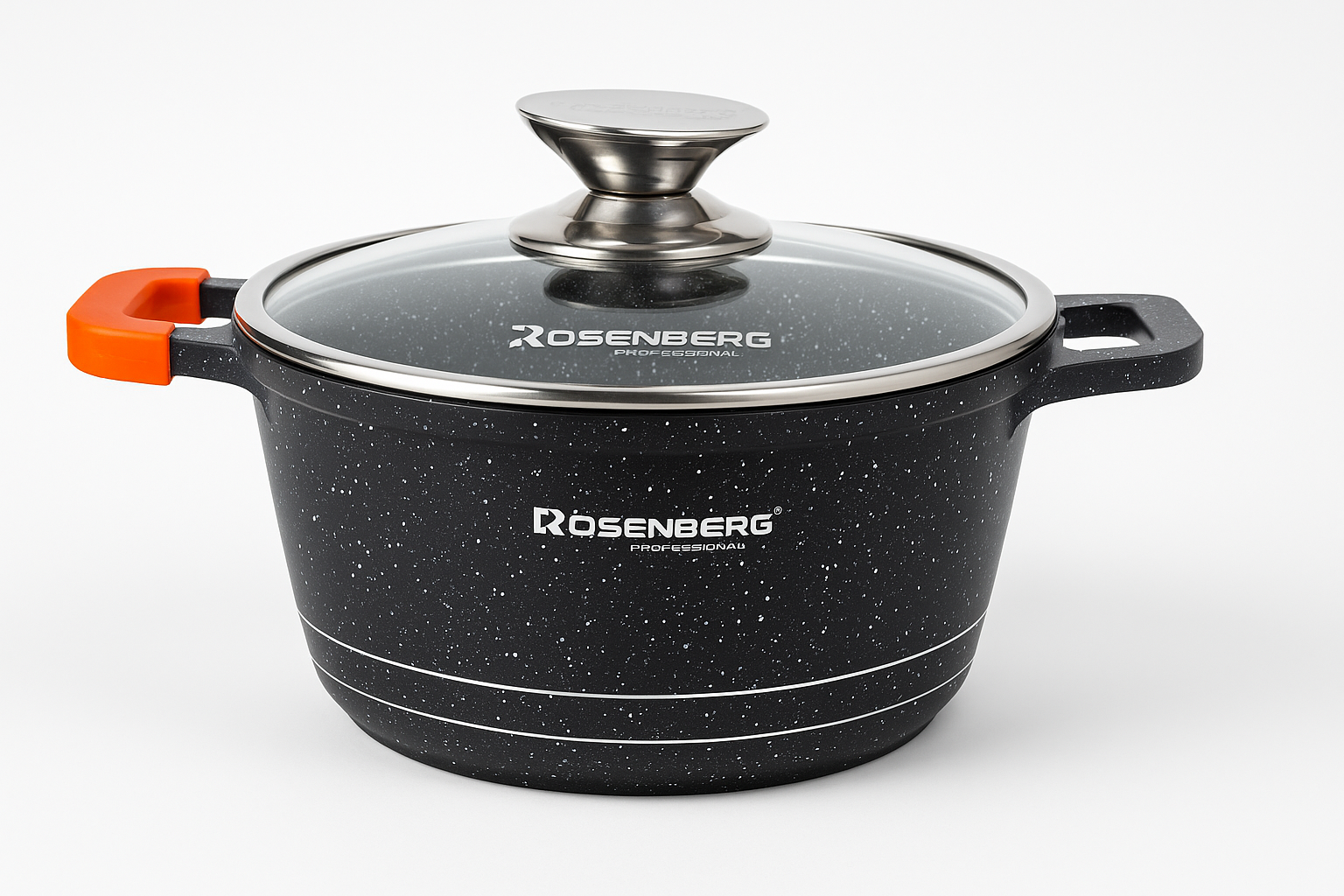 Rosenberg 7-Piece Granite Casserole Cookware Set (20–44cm) - SmartGatelb