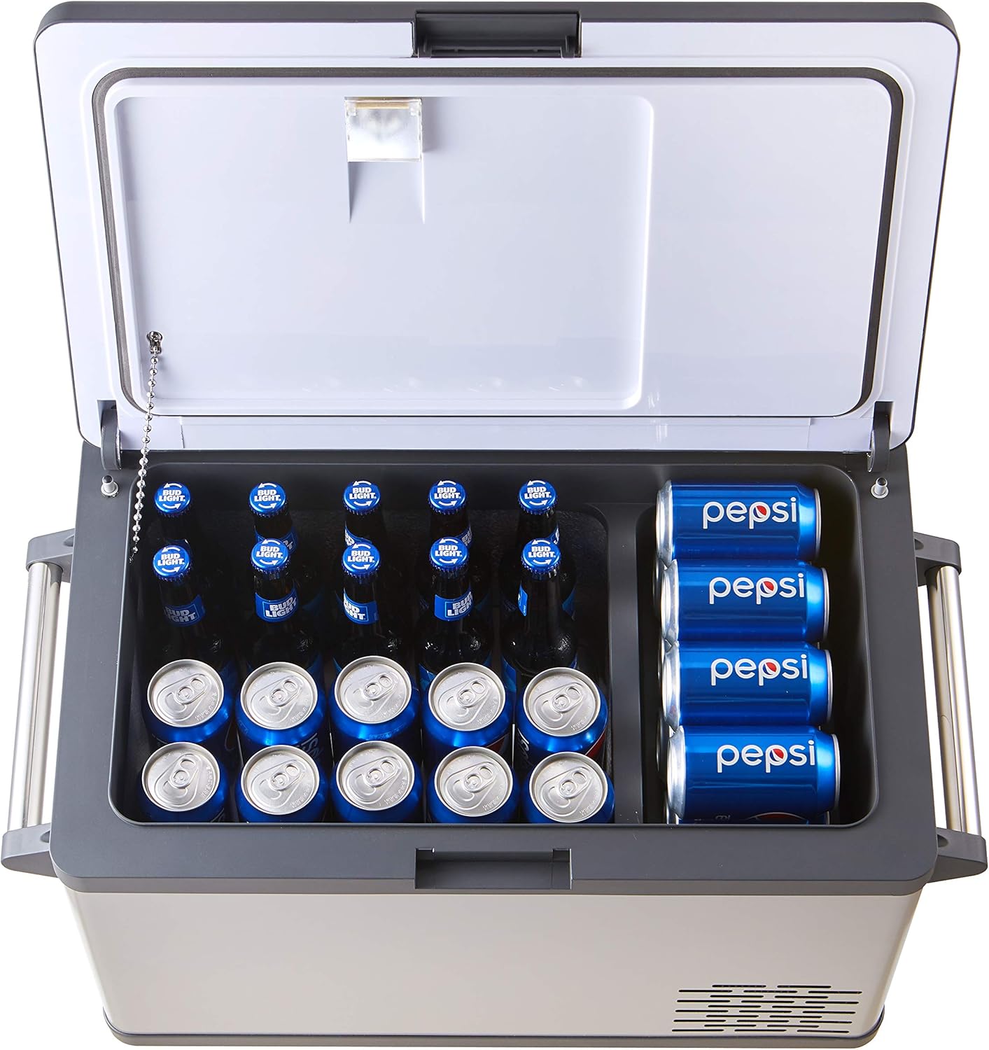 Ausranvik 35L Portable Fridge Freezer  Dual-Zone | –20°C Cooling | 12/24V & 110–240V Compatible | For Car, Camping & Home Use