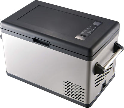 Ausranvik 35L Portable Fridge Freezer  Dual-Zone | –20°C Cooling | 12/24V & 110–240V Compatible | For Car, Camping & Home Use