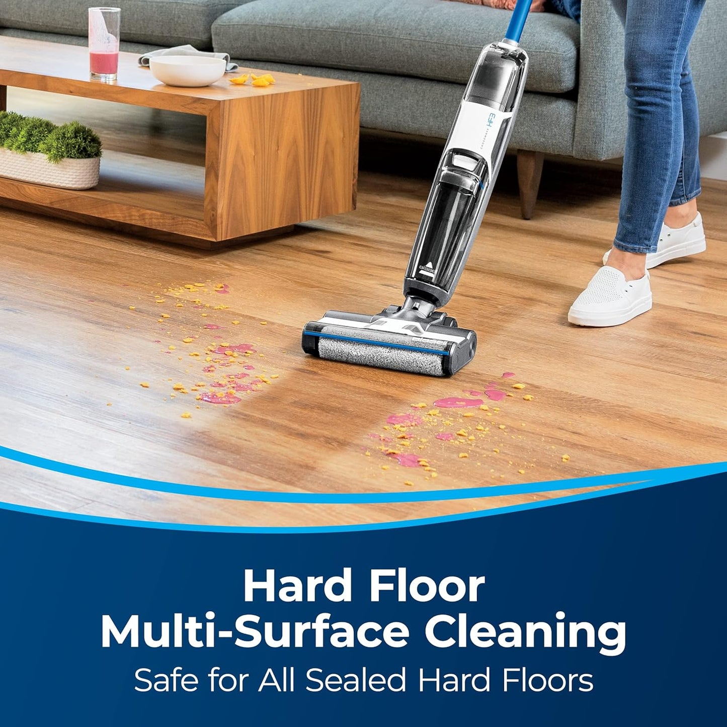 Bissell Crosswave HF3 Cordless Wet/Dry Vacuum Cleaner and Mop, Multi-Surface and Hardwood Floor Cleaner - SmartGatelb